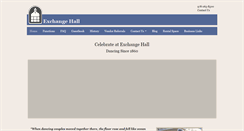 Desktop Screenshot of exchangehall.com